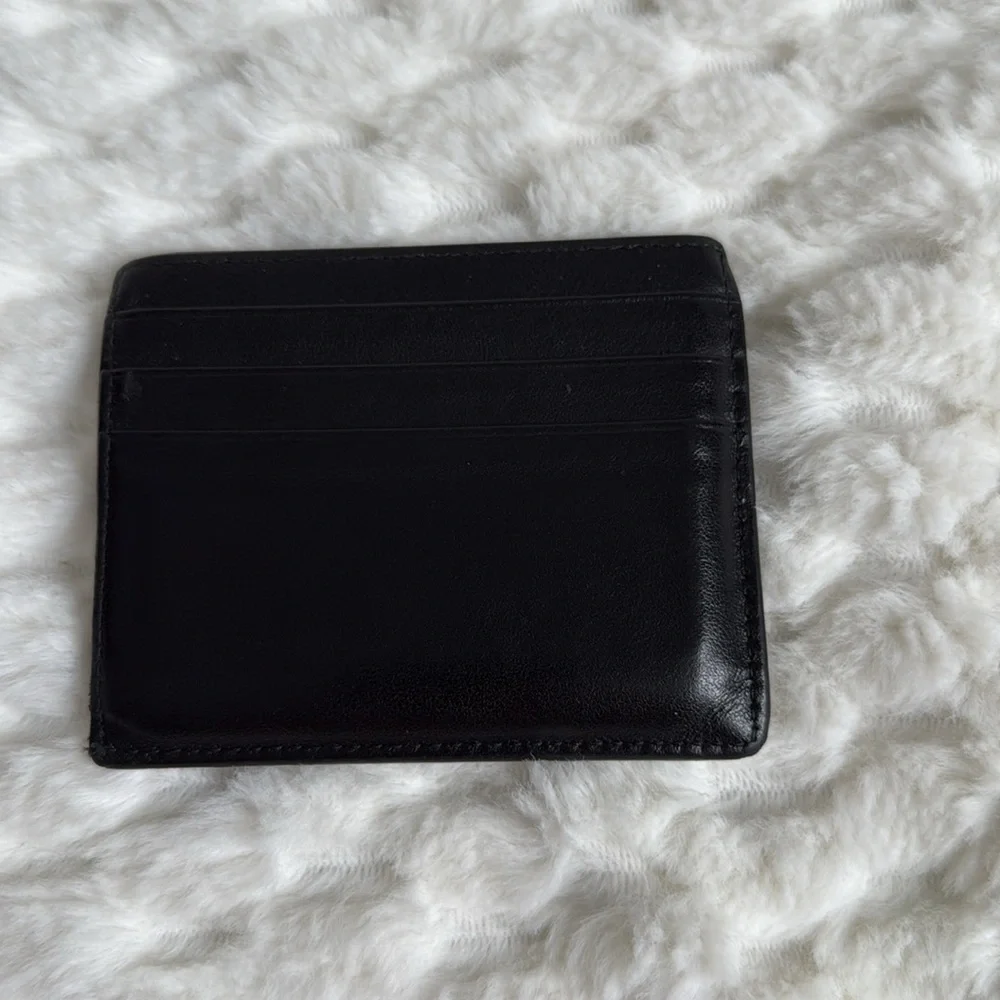 Prada Leather Card Holder-Authentic-USED